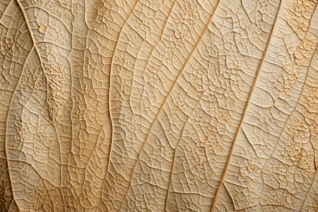 The imprint of life in the veins of dead leaves, the beauty of the veins carved by timeの素材