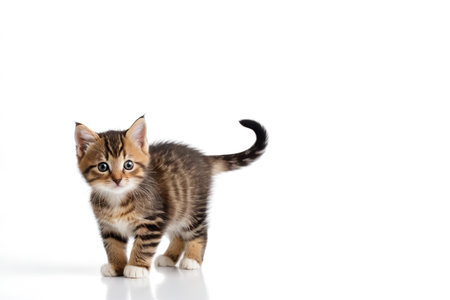 The world of innocence that sprouts kittens, the adventure of curious kittensの素材