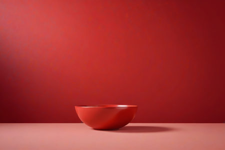 A touch of \Chinese red\ and the beauty of the quiet oriental artistic conceptionの素材