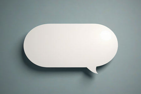 Simple Conversation Bubbles Creative Message Boardの素材