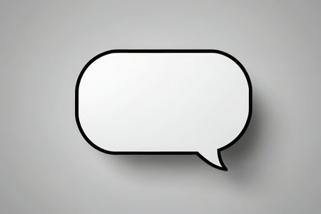 Creative dialogue bubbles Simple communication of informationの素材