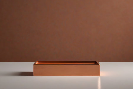 there is a small box that is sitting on a tableの素材