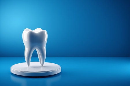 The healthy beauty of white teeth, dental care and oral healthの素材