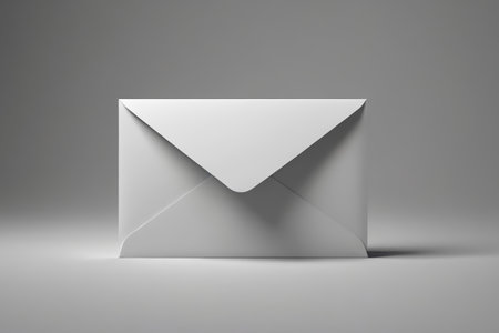 The pure beauty of a simple envelope, an unsent heartの素材