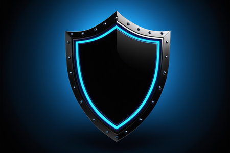 Technology-sense shield security guard, network security digital shieldの素材