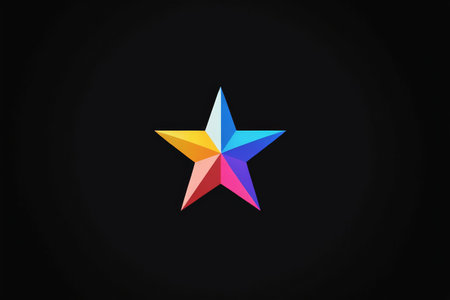 Brilliant starlight, colorful starlightの素材