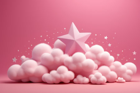 Pink Nebula Dreamland, Sweet Dream Nightの素材