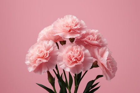 Tender whispers of pink carnations, fragrant pink bouquetsの素材