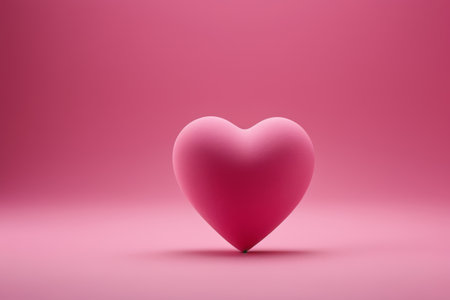 Pink heart background materialの素材