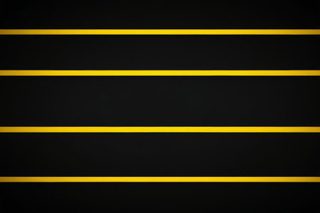 Yellow Stripes Material on Black Backgroundの素材