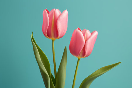 Pink Tulip Close-upの素材