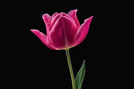 Pink Tulip Close-upの素材