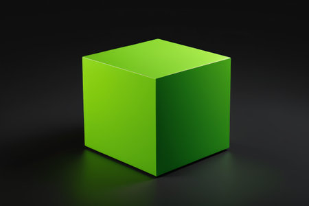 Green Cube Design Materialの素材