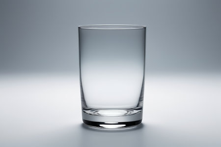 Close-up of transparent glassの素材