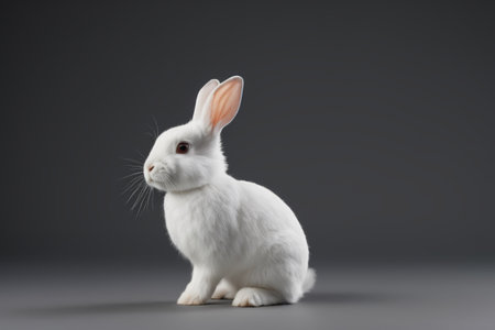 White Rabbit Close-upの素材