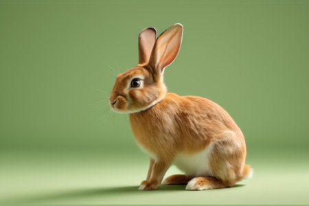 Cute bunny material for squattingの素材