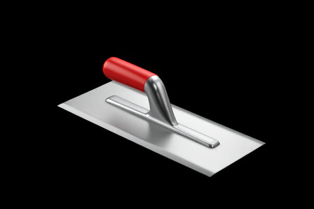 Red handle metal trowelの素材