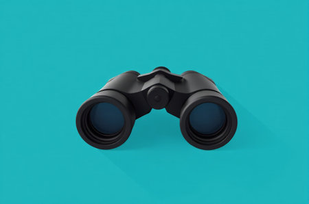 Close-up of binocularsの素材