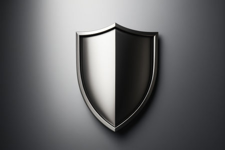 Metal shield iconの素材