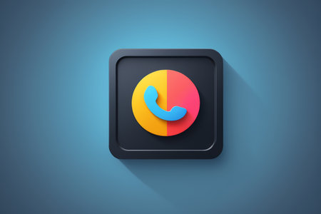 Mobile Phone App Iconの素材