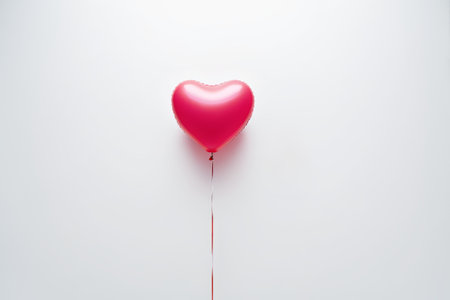 Red Heart Balloon Still Lifeの素材