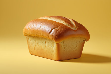 Golden and soft rectangular breadの素材