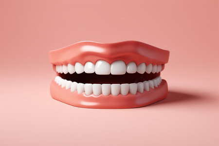 Oral tooth model displayの素材