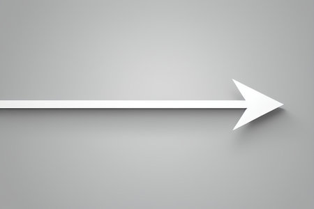 White Arrow Design Materialの素材