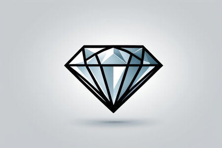 Simple style diamond patternの素材