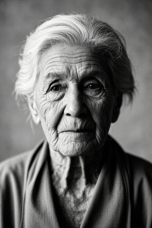 The light of wisdom accumulated by time, the elegance and tenacity of the twilight yearsの素材