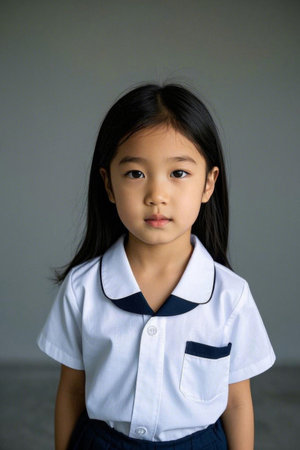 The preppy style of innocent girls, the fresh daily life of sweet girlsの素材