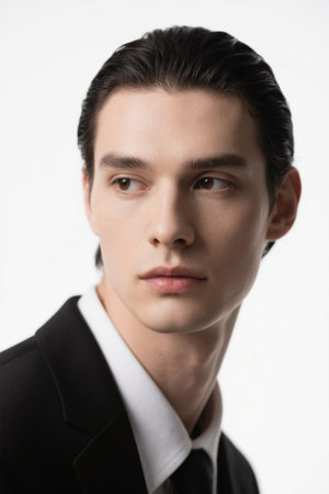 Handsome Men Business Photo Portraitの素材