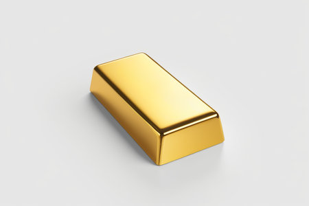 Gold Bar Close-up Materialの素材