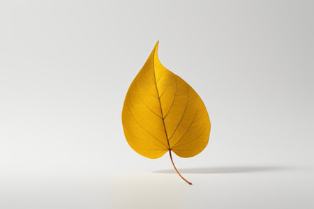 Close-up of yellow leavesの素材