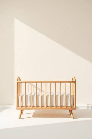 Indoor simple style cribの素材
