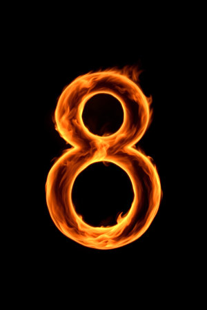 Flame Number 8の素材