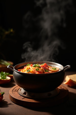 Steaming hot pot delicaciesの素材