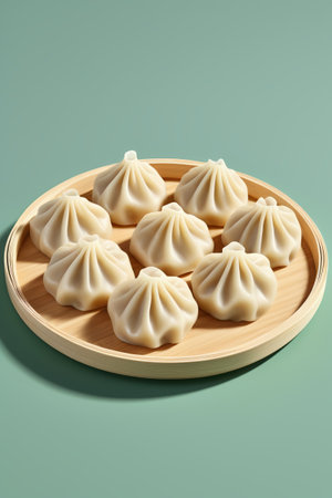 Small cage bag on bamboo trayの素材