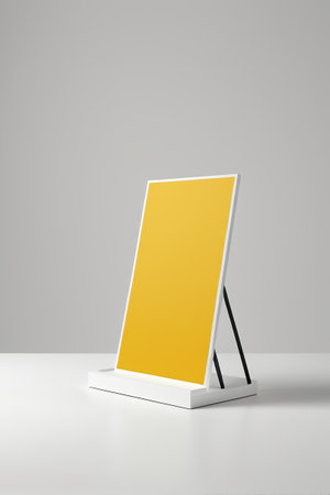 Yellow display plate prototypeの素材