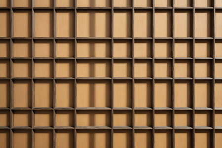 Textured material with wooden lattice backgroundの素材