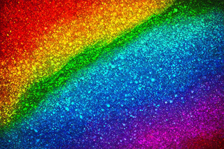 Rainbow grain background textureの素材