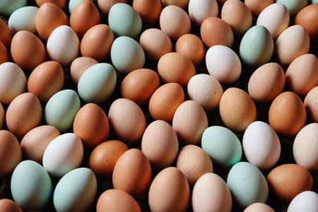 Colorful Egg Close-upの素材