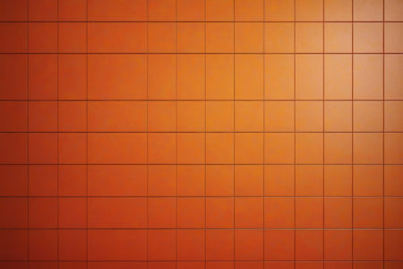 Orange square tile wallの素材