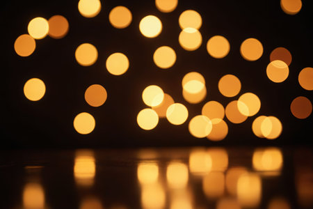 Golden spot light background imageの素材