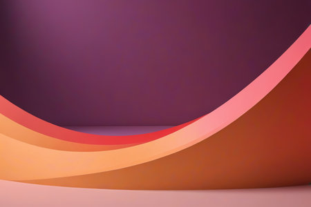 Gradient Color Abstract Backgroundの素材