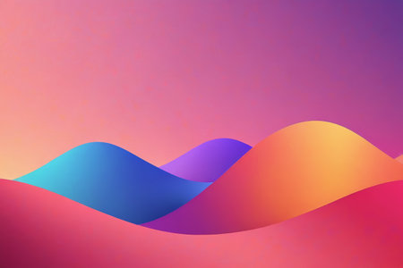Gradient color abstract background imageの素材