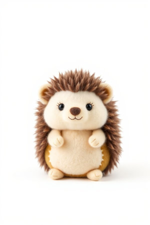 Cute Hedgehog Plush Toyの素材