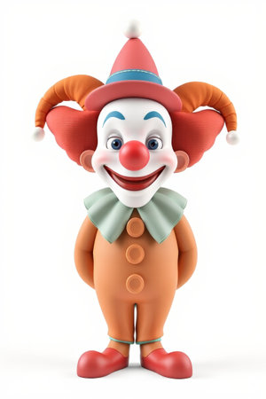 Cartoon clown imageの素材