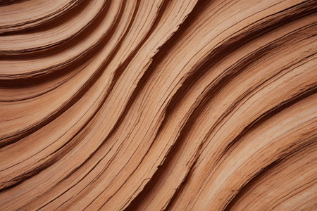 Wavy sandstone natural landscapeの素材