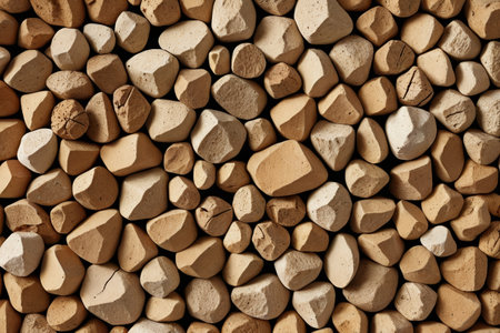 Stone stacking texture backgroundの素材